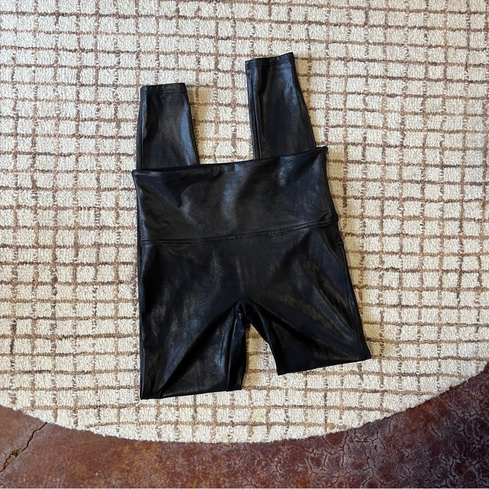 Spanx Faux Leather Leggings